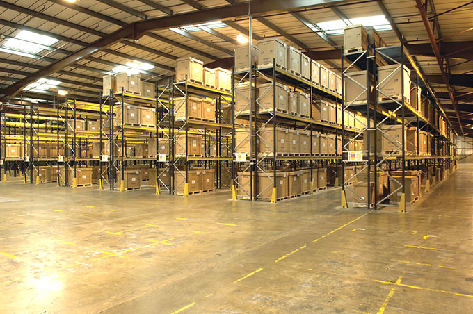 warehouse pallet racking