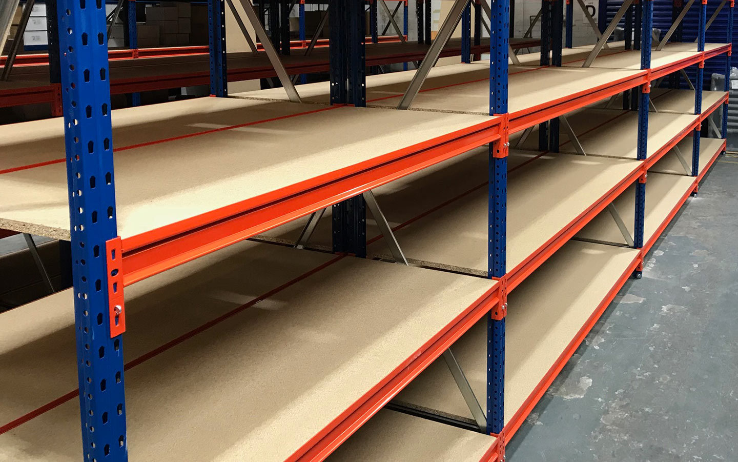 Longspan Shelving Storage Designs